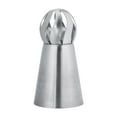 thumbnail image 3 of Fugacal 3Pcs/Set Russian Flower Icing Piping Nozzles Tips Cake Decoration Pastry Cupcake Baking Tools, Cake Piping,Cake Icing, 3 of 8