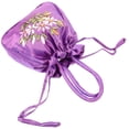 thumbnail image 1 of OULII Ethnic Handbag Delicate Style Silk Embroidery Clutch Purse for Daily Use 1Pcs, 1 of 8