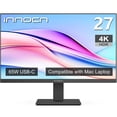 thumbnail image 1 of INNOCN - Monitor 4K UHD 3840 x 2160 LCD IPS de 27 pulgadas, HDR400, USB C 65W, DP, HDMI, monitor de PC para Mac Laptop, 1.07B+ colores, altavoces integrados, soporte giratorio y altura ajustable, 1 of 5