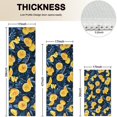 thumbnail image 4 of Yellow Lemon Slices DarkBlue Pattern Kitchen Rugs Sets Of 3,Kitchen Runner Rugs Non Skid Washable,Decorative Kitchen Floor Mats for Kitchen,Sink,Laundry,17"x30"+ 17"x47" + 17"x59", 4 of 6