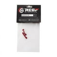 thumbnail image 4 of ZheElen RCGOFOLLOW 2pcs Aluminum Alloy Durable Front Rear Suspension Arm Mount For 1/16 Rc Front Rear Suspension Arm Mount LOSI Red, 4 of 5