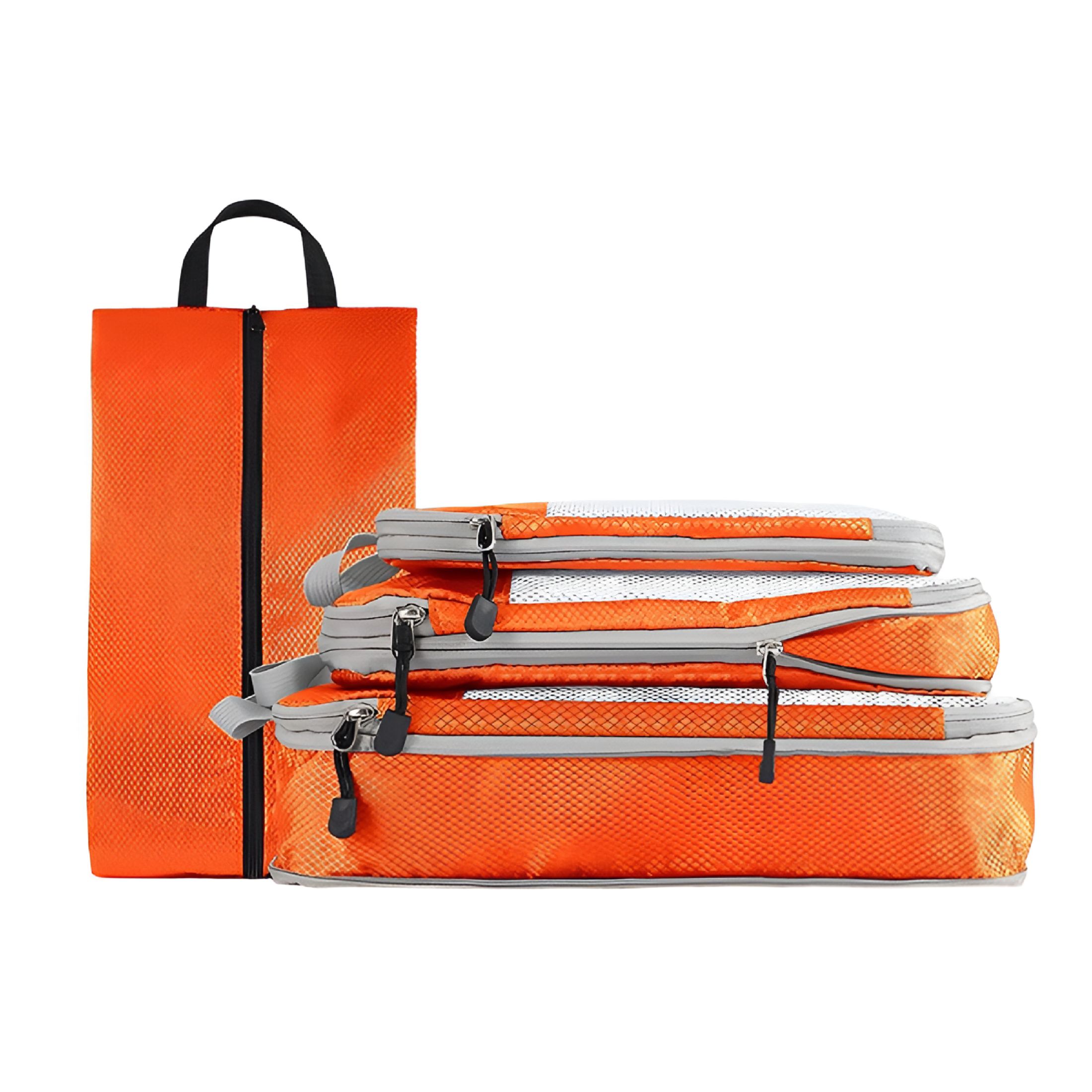 GASTROPOD 2026 New Compression Packing Cubes, Expandable Luggage Organizers, 4 Pcs Travel Suitcase System for Travel, Vacation, Business, Weekend