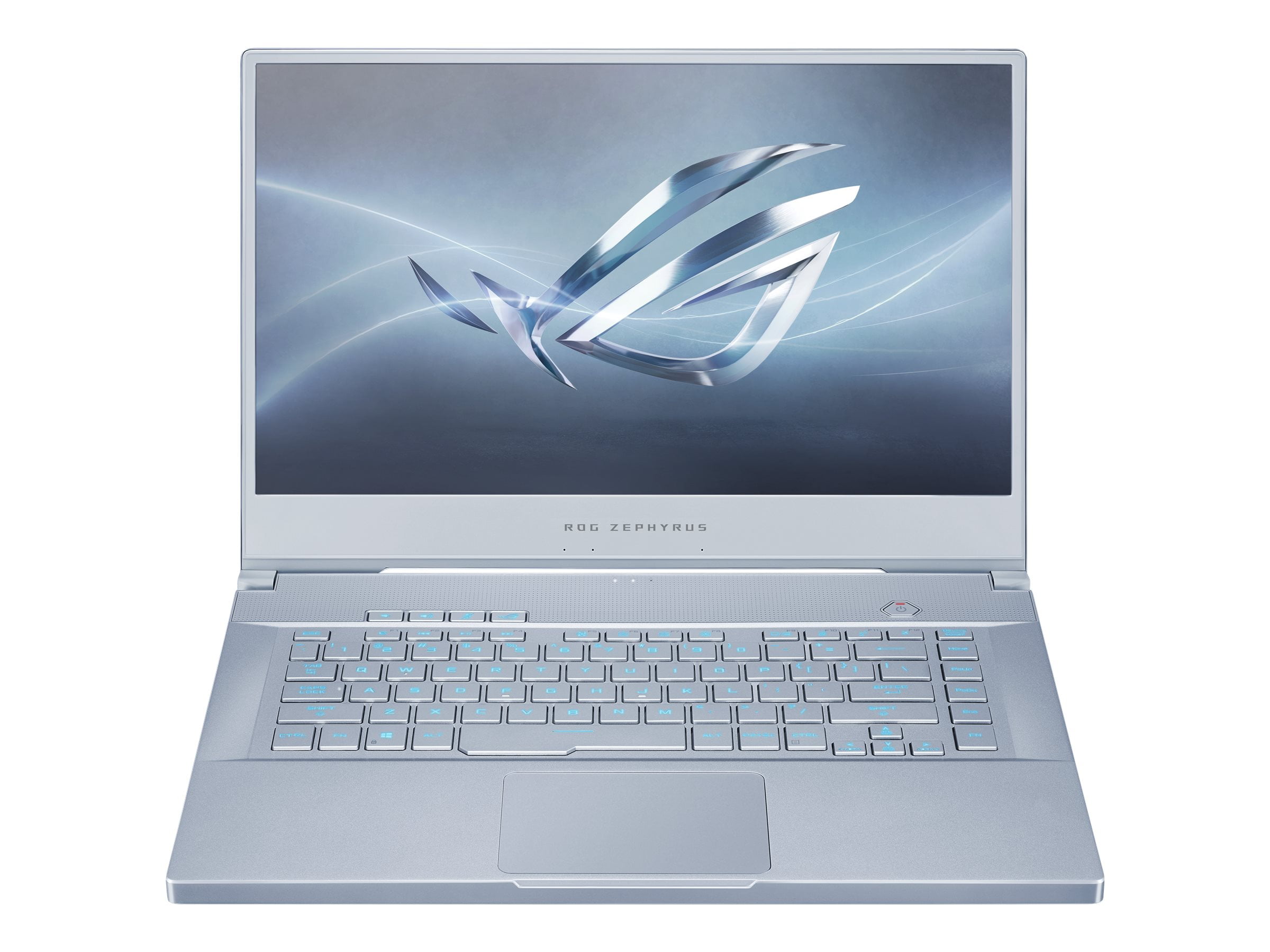 ASUS ROG Zephyrus M GU502GU-XH74 - Intel Core i7 - 9750H / up to 4.5 GHz - Win 10 Pro 64-bit - GF GTX 1660 Ti - 16 GB RAM - 512 GB SSD NVMe - 15.6" 1920 x 1080 (Full HD) @ 240 Hz - Ethernet, Fast Ethernet, Gigabit Ethernet, IEEE 802.11b, IEEE 802.11a, IEEE 802.11g, IEEE 802.11n, IEEE 802.11ac, Bluetooth 5.0 - Wi-Fi 5 - blue