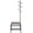 Brown, variant on 3-In-1 Coat Rack With Shoe Bench Storage Shelf, Multifunctional Entryway Hall Tree With 6 Hooks/ Multifunctional Coat Rack Floor-Standing Clothes Storage Rack Clothes Hanging Shoe Bench Integrated