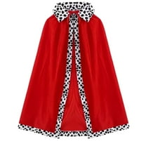 Dalmatians Cruella De Vil Cape Red Costume Kids