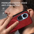 thumbnail image 4 of ELEHOLD PU Leather Case For Samsung Galaxy A05 Slim Magnetic Shockproof Cover, [MagSafe Compatible], [Lens&Screen Protection], Drop protection Case - Winered, 4 of 11