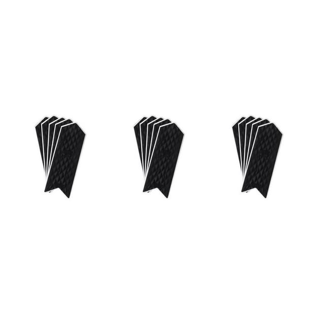 Pegatinas para Bicicleta Protector Impermeable 5 Piezas Negro Sonducket