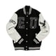 thumbnail image 1 of Ecko Unltd. Chaqueta Elite Varsity para hombre, negra, mediana Ecko Unltd. Chaqueta de universidad, 1 of 2