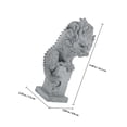 thumbnail image 2 of unbranded Estatua De Piedra Con Tradicional Chino Para De Jardín Y Acuario, 2 of 7