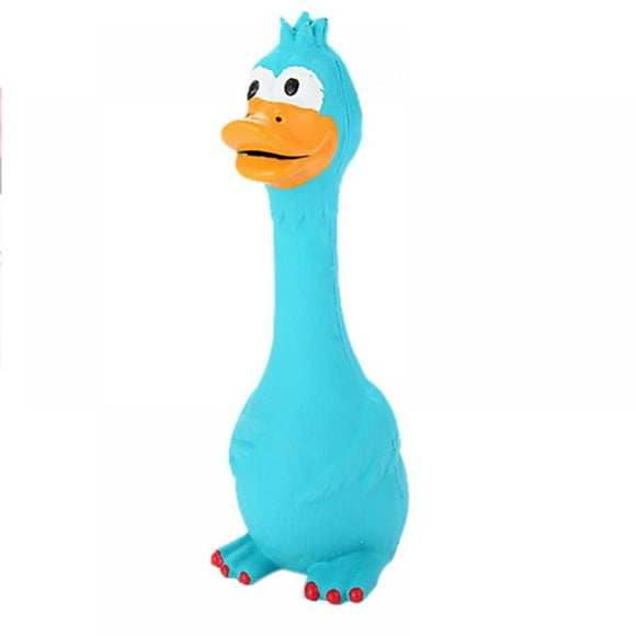 Screaming Chicken Dog Toys, Rubber Squaking Chicken Toy Novelty and Durable Rubber Chicken for Dogs