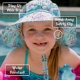 thumbnail image 5 of JAN & JUL Girls' Quick Dry Bucket Hat for Swimming, Water Resistant Beach Hat for Babies (S: 0-6 Months, Pink Sorbet), 5 of 7