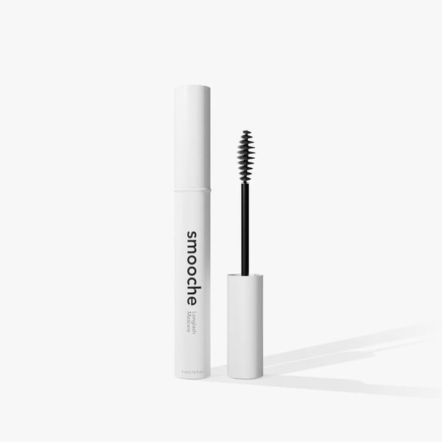 Máscara Smooche para pestañas largas, a prueba de manchas, 3 ml, limpia, vegana