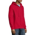 thumbnail image 2 of Hanes Men's Nano Premium Soft Lightweight Fleece Full Zip Hood, 2 of 5