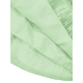 thumbnail image 4 of Sleeveless Backless Ruffle Dress Green XL, 4 of 9