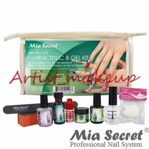 MIA SECRET CLEAR ACRYLIC & GEL UV POWDER NAIL PREP PRIMER GLOSS GLUE