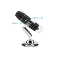 thumbnail image 3 of Microscopio Electrónico USB 1600X 2M Portátil Endoscopio de Aumento Lupa Digital con 8 Luz LED Lupa HD con Soporte de Metal Compatible con Mac OS, Window XP o Superiores, Android y Linux Khall YB00403, 3 of 6