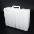 thumbnail image 4 of DEBGFS Photos Organizer 4" x 6" Photo Storage Box with Handle - 16 Inner Photo Cases Photo Box Storage Picture Organizers, 4 of 5