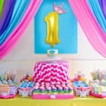 thumbnail image 3 of Mefallenssiah Used for Birthday Party, Anniversary Celebration 32In Number Decoration, 3 of 4