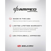 Selkirk Amped Control Invikta Pickleball Paddle – Midweight Composite Paddle for Spin & Control – USAPA Approved – for Beginner to Advanced Players, Indoor & Outdoor Use