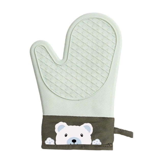 Guantes de silicona para horno, resistentes al calor, aptos para microondas, antideslizantes, ideales para cocinar, asar a la parrilla y freidora de aire. También son agarraderas flexibles para