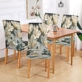 thumbnail image 7 of BZSMCE Chairs Slipcovers Dining Chair Covers White Flowers Blooming Creative Pattern, 7 of 7
