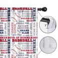 thumbnail image 4 of Blackout Kids Curtains,Baseball Terms and Icons Pattern Childrens Insulated Curtains Set Of 2,Bedroom Essentials,Toddler Room Decor 52"x84", 4 of 5