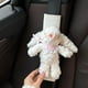 thumbnail image 5 of Almohadilla para cinturón de seguridad, lindas fundas de conejito kawaii para niños y adultos, suave funda de invierno para cinturón de seguridad, almohadillas para correa de asiento de coche, protect, 5 of 7