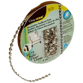 Dritz Home 44286 Smooth Decorative Nailhead Trim 7 16 Inch X 5