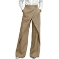 thumbnail image 2 of Endives Women Linen Pant Dress Pants Summer Business Casual Outfits Baggy Pant Wide Leg Pant With Pockets 2026 Beach Vacation, 2 of 5
