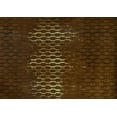 thumbnail image 1 of Ahgly Company Machine Washable Indoor Rectangle Oriental Turquoise Blue Industrial Area Rugs, 2' x 5', 1 of 4