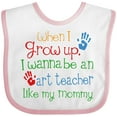 thumbnail image 3 of Inktastic Art Teacher Like Mommy Boys or Girls Baby Bib, 3 of 4