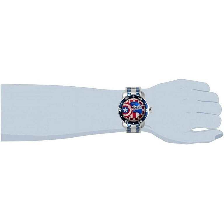 時計 INVICTA CAPTAIN AMERICA LIMITED EDITION Invicta Marvel Captain America 52mm Limited Edition Quartz
