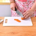 thumbnail image 2 of Plastic Cutting Board, Food Safe, BPA Free, Thick, Easy Grip, 2 of 4
