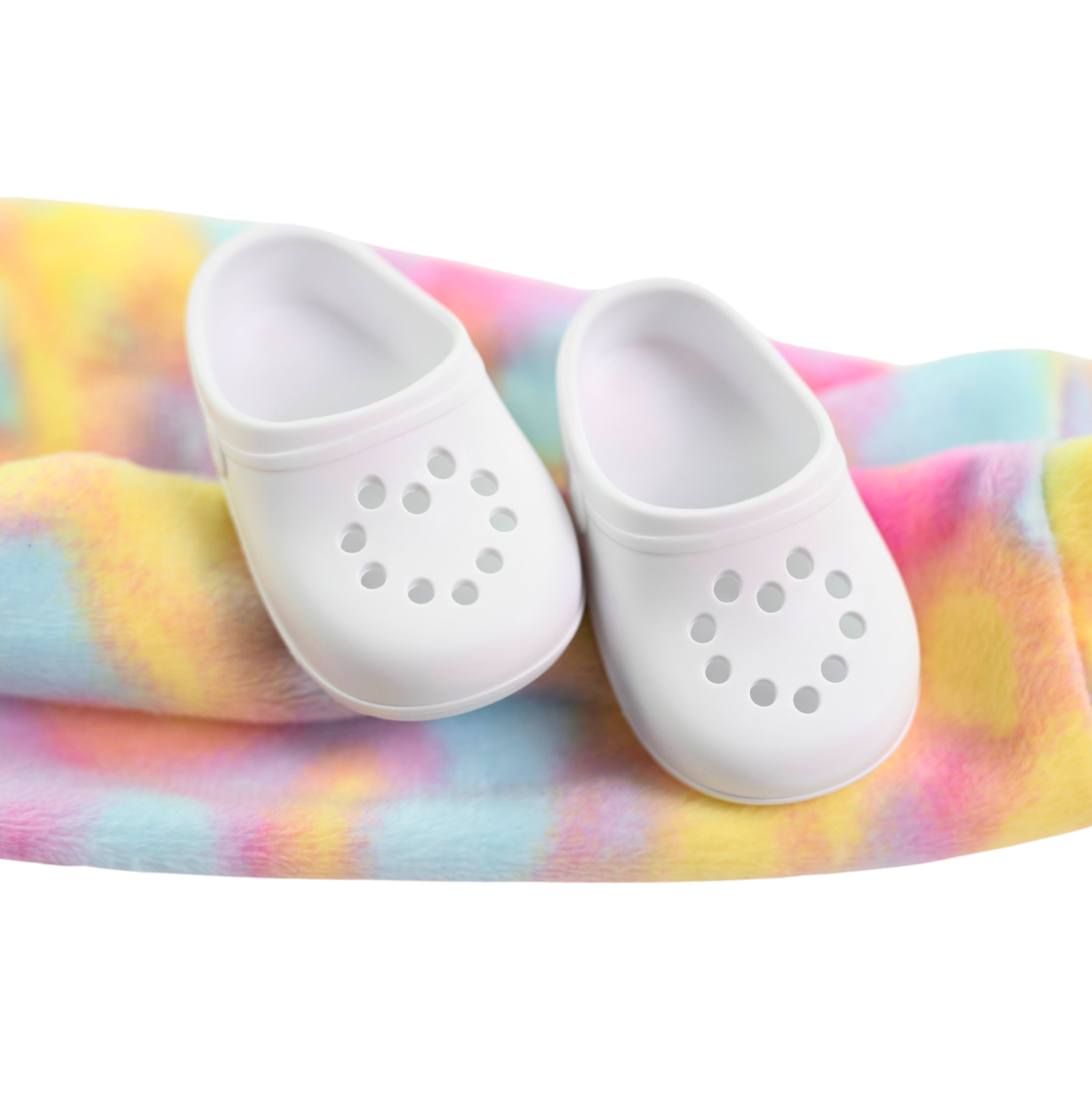 My Life As Loungewear Fashion Set for 18-inch Doll, 3 Pieces Included, Pink Yellow Blue Tie-Dye