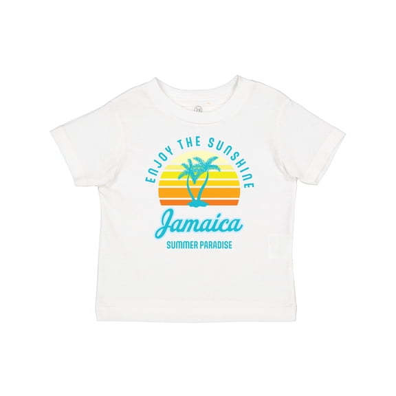 Inktastic Enjoy The Sunshine Jamaica Summer Paradise Boys or Girls Baby T-Shirt