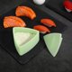 thumbnail image 3 of EeaseMX Molde de bola de arroz en forma de triángulo DIY Molde antiadherente para bolas de arroz de cocina de sushi Molde para bolas de arroz de algas marinas tostadas en seco (verde claro), 3 of 7