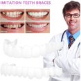 thumbnail image 3 of Snap On Teeth Veneers, Teeth Temporary Replacement Fake Veneers Kit Cover The Im Teeth, Improve Smiletemporary Cover The Missing,brokena, 3 of 4