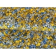 thumbnail image 3 of Circles Cobalt Metallic Cotton Fabric - Gustav Klimt for Robert Kaufman, 3 of 10