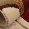 thumbnail image 5 of Home Dynamix Tribeca Emmitt Contemporary Geometric Circles Area Rug, Ivory/Red, 5'2"x7'2", 5 of 6