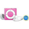 Apple iPod Shuffle 4th Generation 2GB Pink MC585LL/A Refurbished