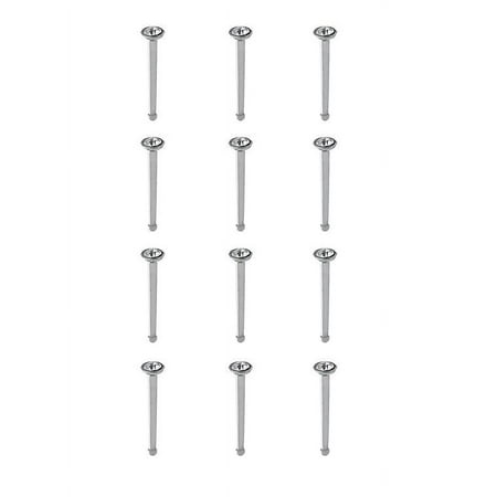 Women's Body Jewelry Jewel Nose Stud, 12 Pack