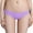 Purple, variant on hoksml Naked Feel Quick-Dry Panties for Women - High Elastic Breathable Lace Trim Briefs Skin-Friendly Comfort