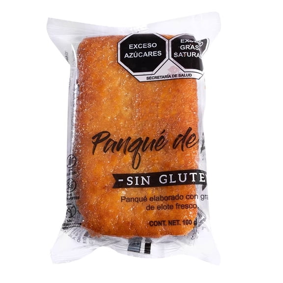 Panqué Deorno de elote sin gluten 100 g