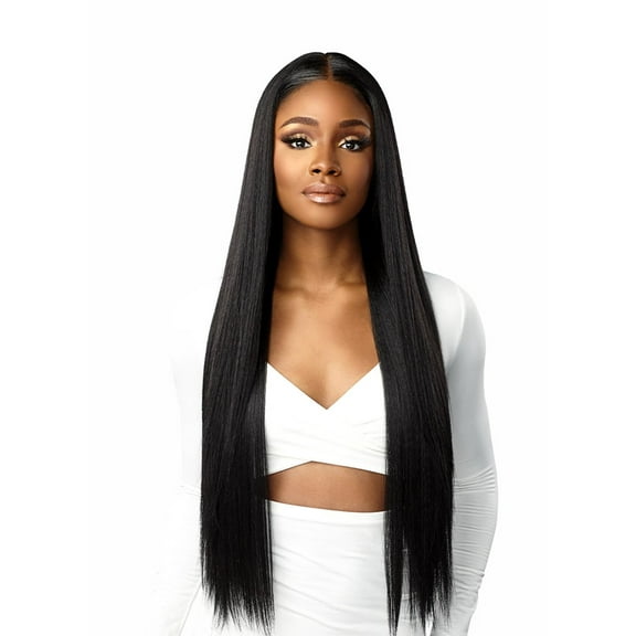 Sensationnel HD Lace Butta Lace Straight 32” Lace Wigs / Color: 1 - Jet Black