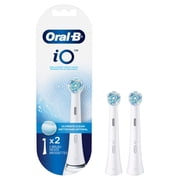 رؤوس فرشاة أسنان Oral-B، رؤوس فرشاة iO Ultimate Clean البديلة، بيضاء، عدد 2
