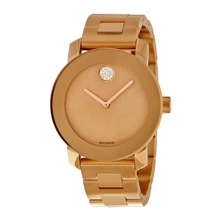 Movado Women's Bold 3600335 Rose Gold Stainless-Steel Swiss Quartz Watch