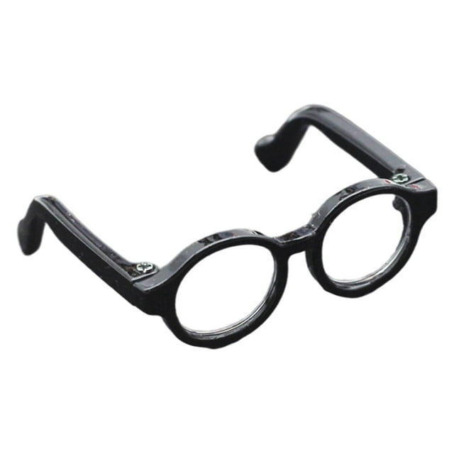 Glasses Miniature Sunglasses Birthday Gift Doll Decor Protable Accessory Props 4.5cm Children Toys