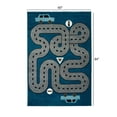 thumbnail image 2 of 5â€™ x 7â€™ Navy Imaginative Racetrack Area Rug, 2 of 8