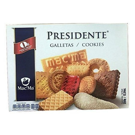 Mac'ma Presidente, Assorted Mexican Cookies, Box of 9.52