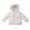 Beige, variant on newwalpole Baby Hooded Down Jacket Boys Girls Light Puffer Winter Coats Toddler Bear Ears Zipper Up Down Coats Outwear(Pink,5-6 Years)